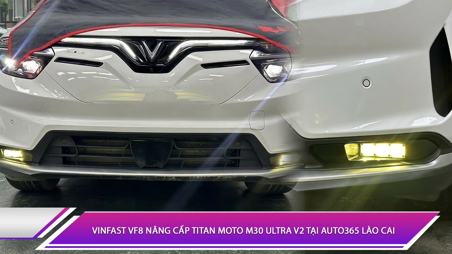 Vinfast VF8 nâng cấp Titan Moto M30 Ultra V2 tại Auto365 Lào Cai